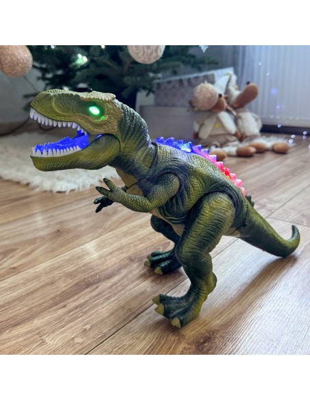 Tyrannosaurus Rex RC nuotoliu valdomas dinozauras (šviečia/urzgia) - WOOPIE