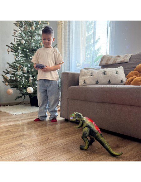Tyrannosaurus Rex RC Sterowany Dinozaur (Świeci/Ryczy) - WOOPIE