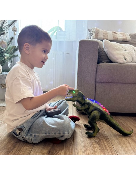 Tyrannosaurus Rex RC Sterowany Dinozaur (Świeci/Ryczy) - WOOPIE