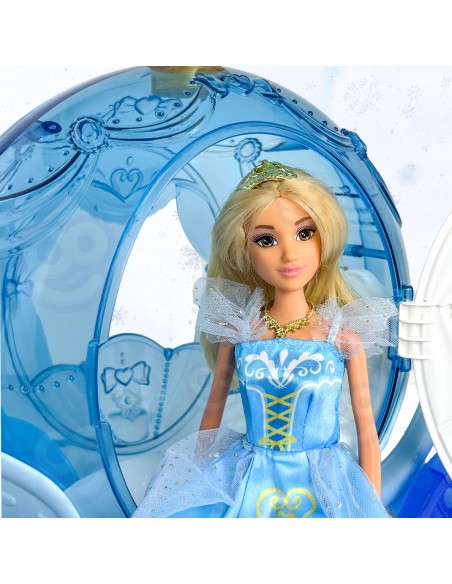 Ice Princess Doll Carriage with Lights WOOPIE - Magic Carriage