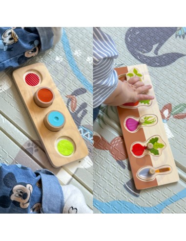 TOOKY TOY XXL Montessori-Box 7in1 für Kleinkinder 16-18 Mon.