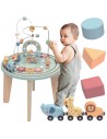 Wooden Montessori Activity Table TOOKY TOY - Motor Loop