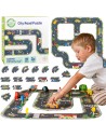 WOOPIE GREEN Puzzle Autostrada 21 el. dla Dzieci, Certyfikat FSC