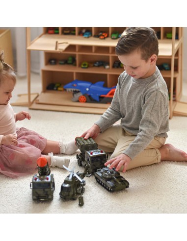 Military Set 4pcs Tank Helicopter Launchers WOOPIE – Light Sound