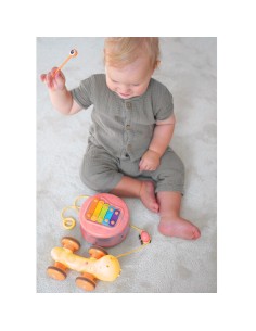 WOOPIE Schnecke 4-in-1: Glöckchen, Zahnräder, Rampe, Auto 2