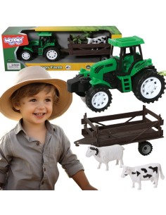 WOOPIE Traktor Rolniczy z Przyczepką i Zwierzętami 2