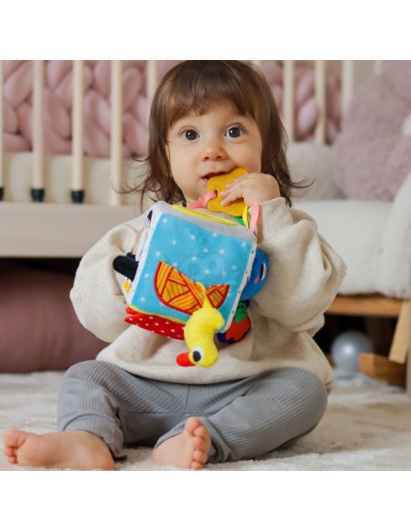 TOOKY TOY Box XXL Montessori 5w1 - Sensoryczne Pudełko dla 11-12 m.