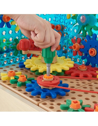 Spalvingų krumpliaračių priedų rinkinys MASTERKIDZ STEM 198 el.