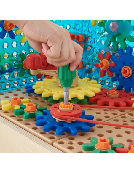 Spalvingų krumpliaračių priedų rinkinys MASTERKIDZ STEM 198 el.