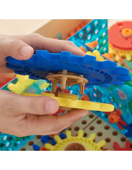 Spalvingų krumpliaračių priedų rinkinys MASTERKIDZ STEM 198 el.