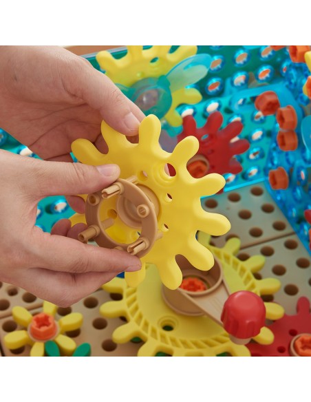 MASTERKIDZ STEM Gear Wheels Mix Accessories Set 198 pcs.