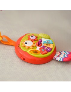 WOOPIE Interaktywna Zabawka Sowa Pianinko z Szeleszczącym Ogonem 2