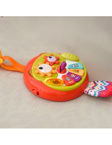 Interactive Owl-Shaped Rattle WOOPIE - educational