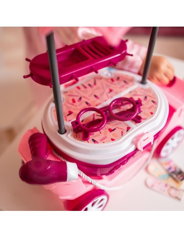 WOOPIE 4-in-1 Dressing Table Trolley Beauty Salon on Wheels