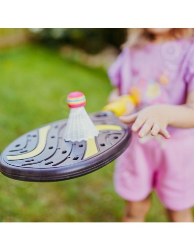 WOOPIE Racket with Ball and Shuttlecock - Beach and Garden Set