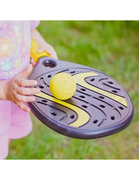 WOOPIE Racket with Ball and Shuttlecock - Beach and Garden Set
