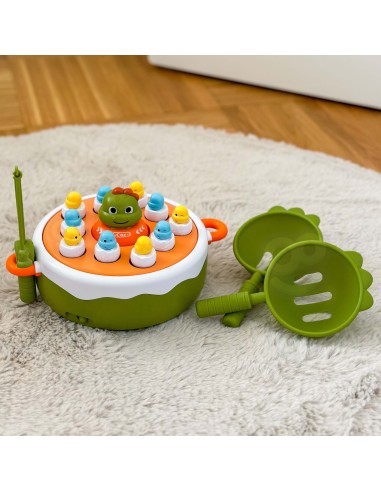 WOOPIE Dinosaur Catching 4-in-1 Arcade Game Catapult