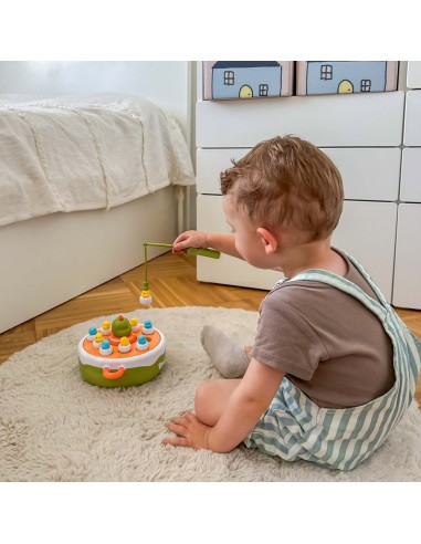 WOOPIE miklumo žaidimas „Dinozaurų gaudymas“ 4 in 1 su katapultą