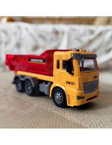 WOOPIE Construction Dump Truck 1:12 with Light and Sound Effects