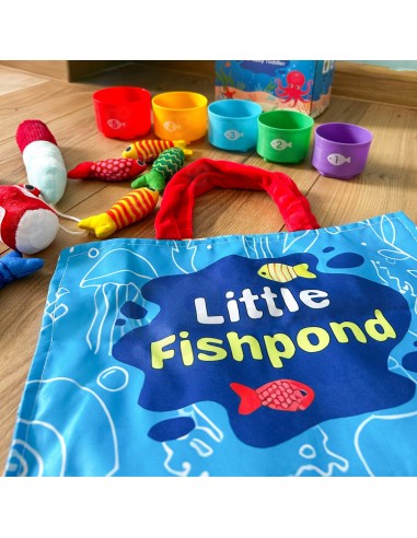 Woopie Little Angler's Set 6m+ - soft fish and mat