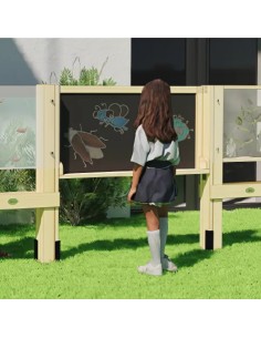 CLASSIC WORLD EDU Drewniana Tablica Kredowa Edukacyjna 2