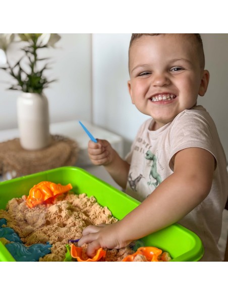 WOOPIE Kinetic Sand 1.5 kg ZOO Safari XXL Set with Molds