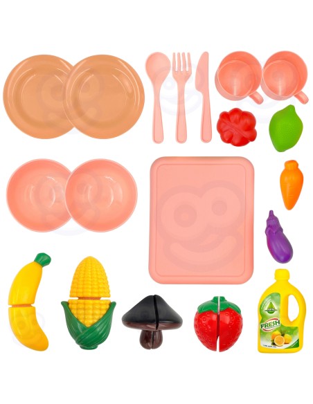 WOOPIE 2-in-1 Kitchen Sink with Blue Faucet - Perfect for the Kitchen