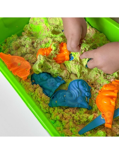 WOOPIE Kinetic Sand 1.5 kg ZOO Safari XXL Set with Molds