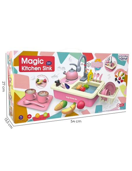 WOOPIE 2-in-1 Kitchen Sink with Blue Faucet - Perfect for the Kitchen