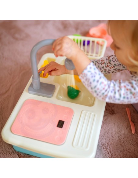 WOOPIE 2-in-1 Kitchen Sink with Blue Faucet - Perfect for the Kitchen