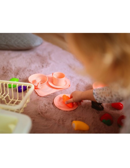 WOOPIE 2-in-1 Kitchen Sink with Blue Faucet - Perfect for the Kitchen