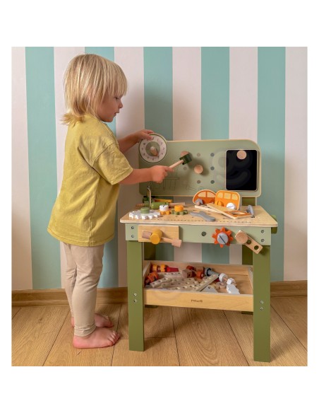 VIGA PolarB Wooden Handyman's Workshop - Creative Fun