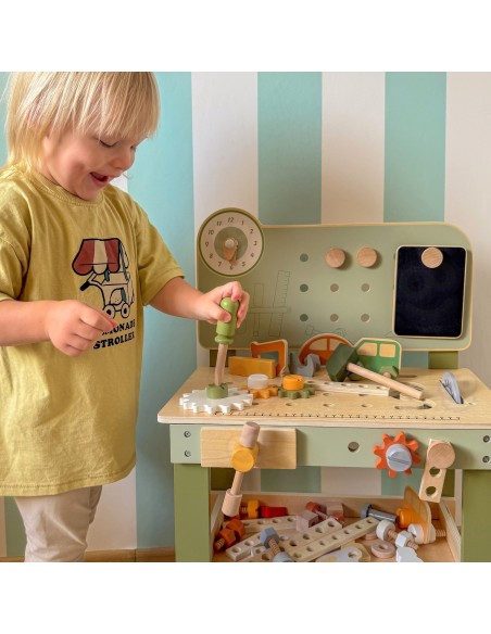 VIGA PolarB Wooden Handyman's Workshop - Creative Fun