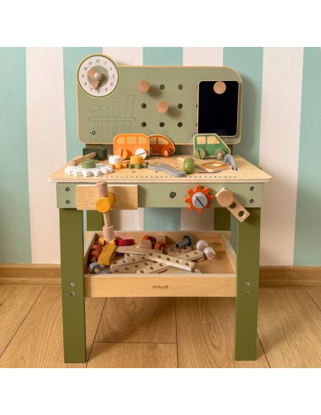 VIGA PolarB Wooden Handyman's Workshop - Creative Fun