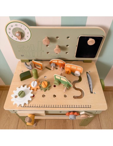 VIGA PolarB Wooden Handyman's Workshop - Creative Fun