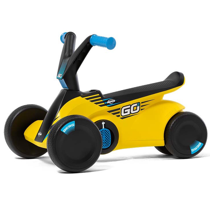 Jeździk na pedały go² sparx yellow gokart 2w1
