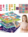 WOOPIE Zestaw Gier Planszowych Logicznych 10w1 - Zabawa dla Wszystkich