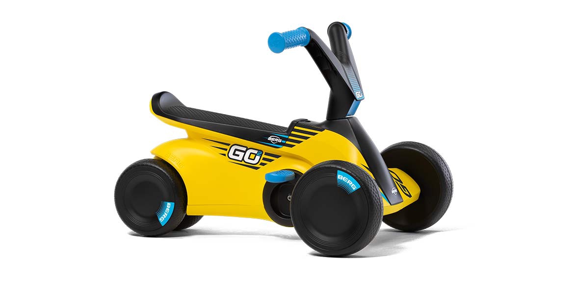 Jeździk na pedały go² sparx yellow gokart 2w1