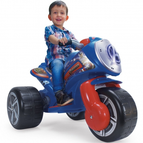 Injusa Trójkołowy 6V Motor Avengers na akumulator