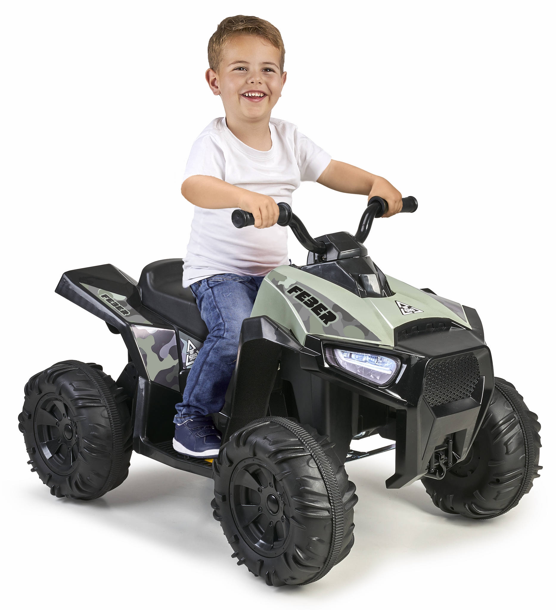 Quad pojazd elektryczny 12vboxer moro