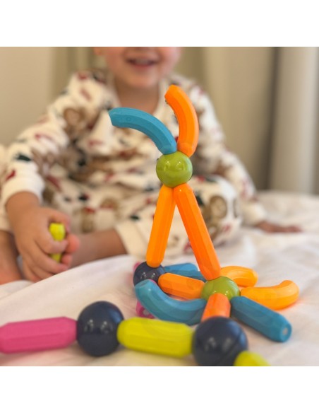 Magnetyczne Klocki Samochody Woopie-Zestaw 52el zbuduj własny pojazd