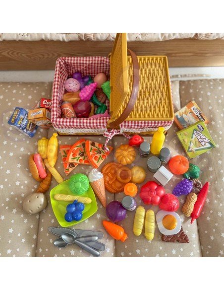 103 Piece Picnic Basket Set - Woopie Play and Learn