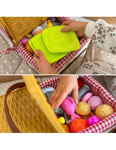 103 Piece Picnic Basket Set - Woopie Play and Learn