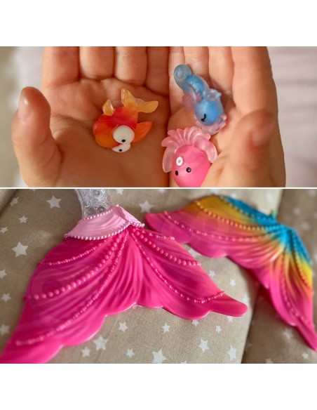 Gina Woopie Mermaid - Light-Up and Playing Doll 3+