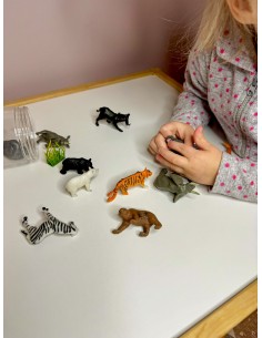 WOOPIE Zestaw Figurki Dzikie Zwierzęta 16 szt. - wersja 2 2