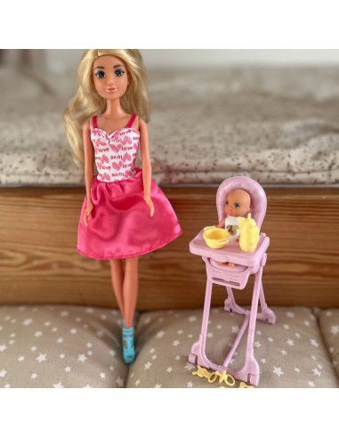 Woopie Baby Doll and Feeding Accessories Family Set