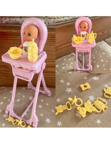 Woopie Baby Doll and Feeding Accessories Family Set