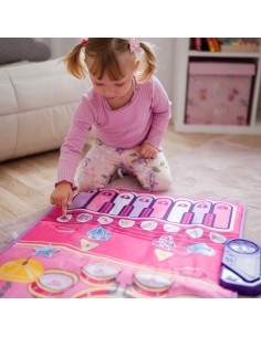 WOOPIE Large 2-in-1 Musical Mat - Interactive Drums and Piano 2