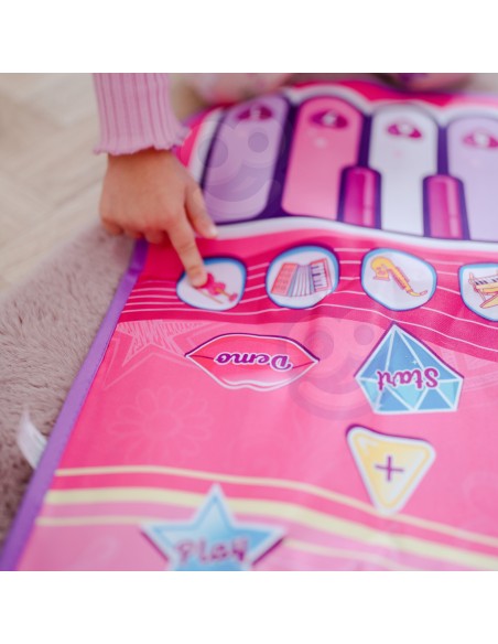 WOOPIE Large 2-in-1 Musical Mat - Interactive Drums and Piano