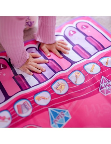 WOOPIE Large 2-in-1 Musical Mat - Interactive Drums and Piano